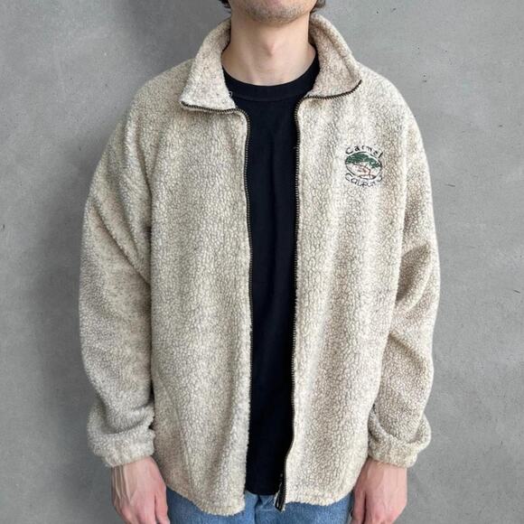 VTG 90S CALIFORNIA SHERPA ZIP-UP JACKET - Picture 4 of 8